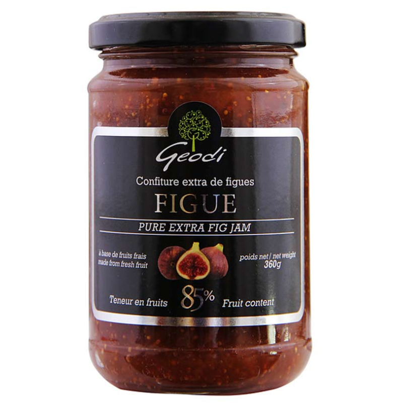 CONFITURE 85% DE FRUITS - FIGUES EXTRA 360 g CONFITURE 85% DE FRUITS - FIGUES EXTRA 360 g
