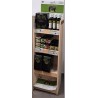 MEUBLE PRÉSENTOIR SAPIN 120 X 40 X 30
