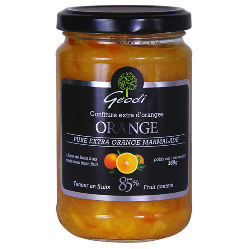 CONFITURE 85% DE FRUITS  - ORANGES EXTRA 360 g