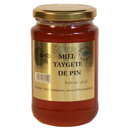 460 g - MIEL TAYGÈTE DE PIN