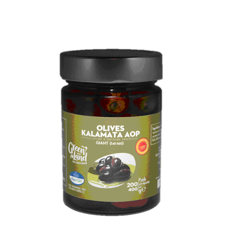 200 g - OLIVES KALAMATA GIANT AOP