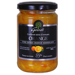 CONFITURE 85% DE FRUITS  - ORANGES EXTRA 360 g