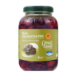 3 Kg - OLIVES DÉNOYAUTÉES KALAMATA LARGES AOP