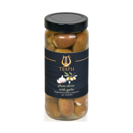Olives vertes géantes farcies à l’ail | EliaOliva