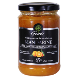 CONFITURE 85% DE FRUITS  -  MANDARINES EXTRA 360 g