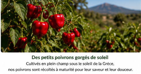 Poivrons Farcis au Thon KONTOS