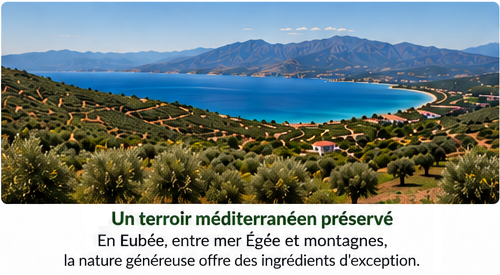 Terroir de l'Eubée en Grèce