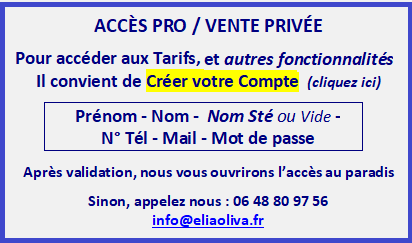 PRO OU VENTE PRIVÉE