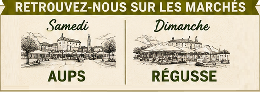 Retrouvez-nous sur les marchés